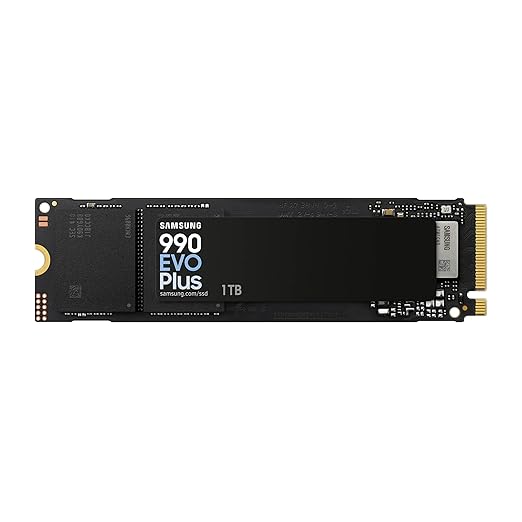 SAMSUNG 990 EVO Plus SSD 1TB, PCIe 4.0 x4 M.2 2280